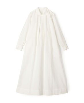 コットンタイプライター ジップワンピース