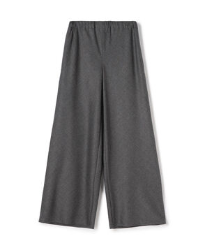 フラノストレッチ イージーワイドパンツ