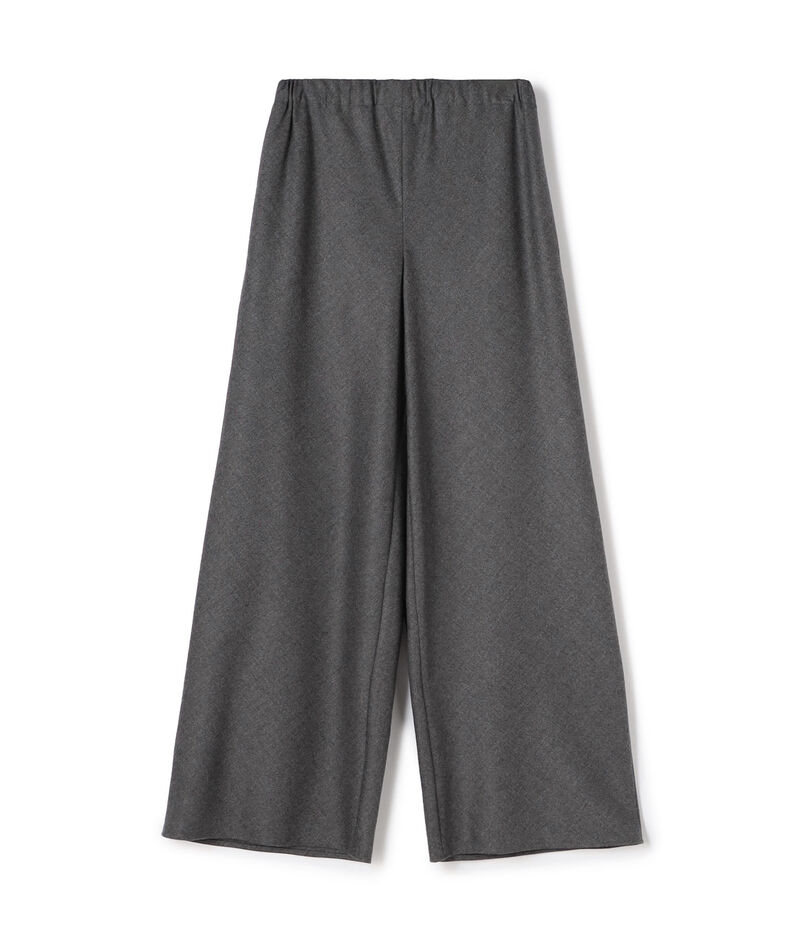 フラノストレッチ イージーワイドパンツ