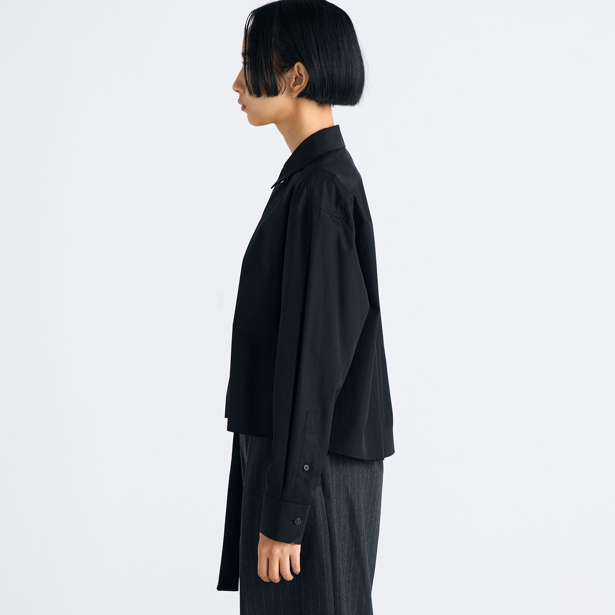 □THOMAS MASON クロップドシャツ｜トゥモローランド 公式サイト