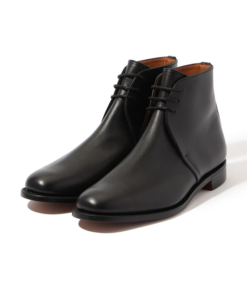 【別注】SANDERS GEORGE BOOTS 3アイレットレースアップブーツ