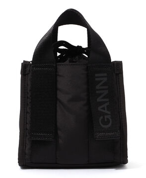 【WEB限定】GANNI リサイクルテックミニトートバッグ