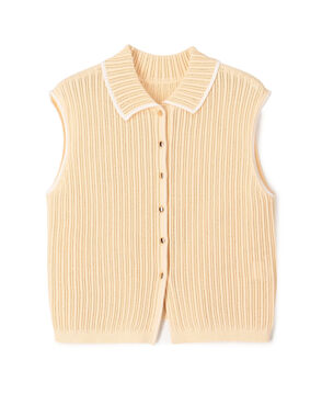 ニードルアウトリブ 2-wayプルオーバー