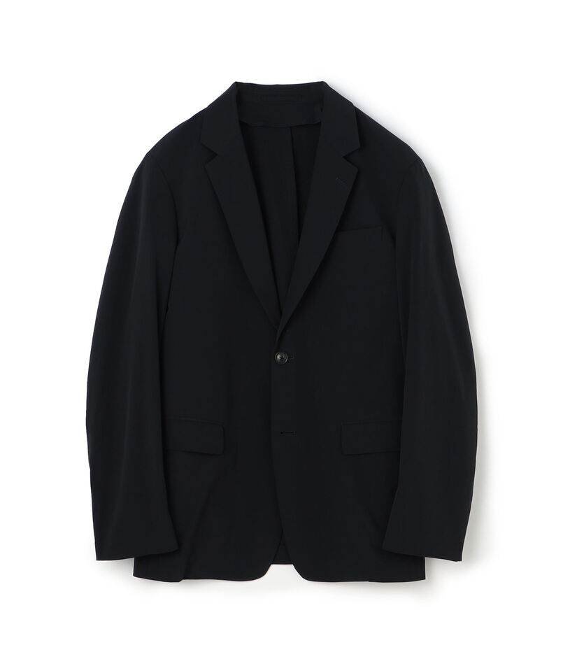 ナイロンポリウレタン シングルブレステッド2Bジャケット