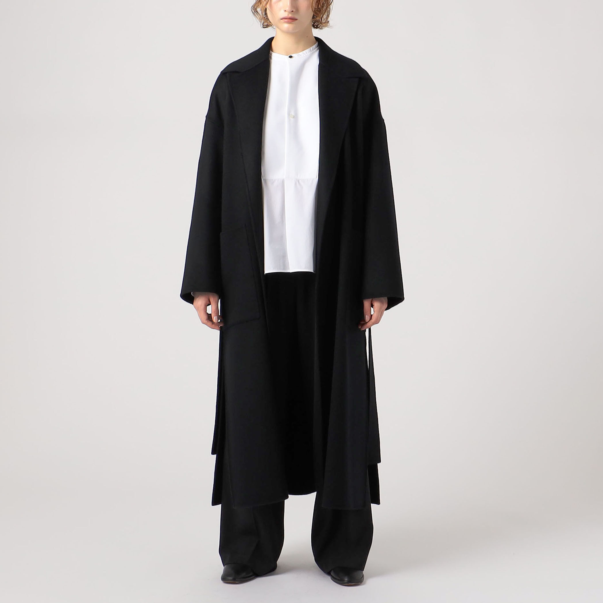 トゥモローランド ダブルブレストコート カシミヤ100% ロングコート トゥモローランド ダブルブレストコート カシミヤ100% ロングコート