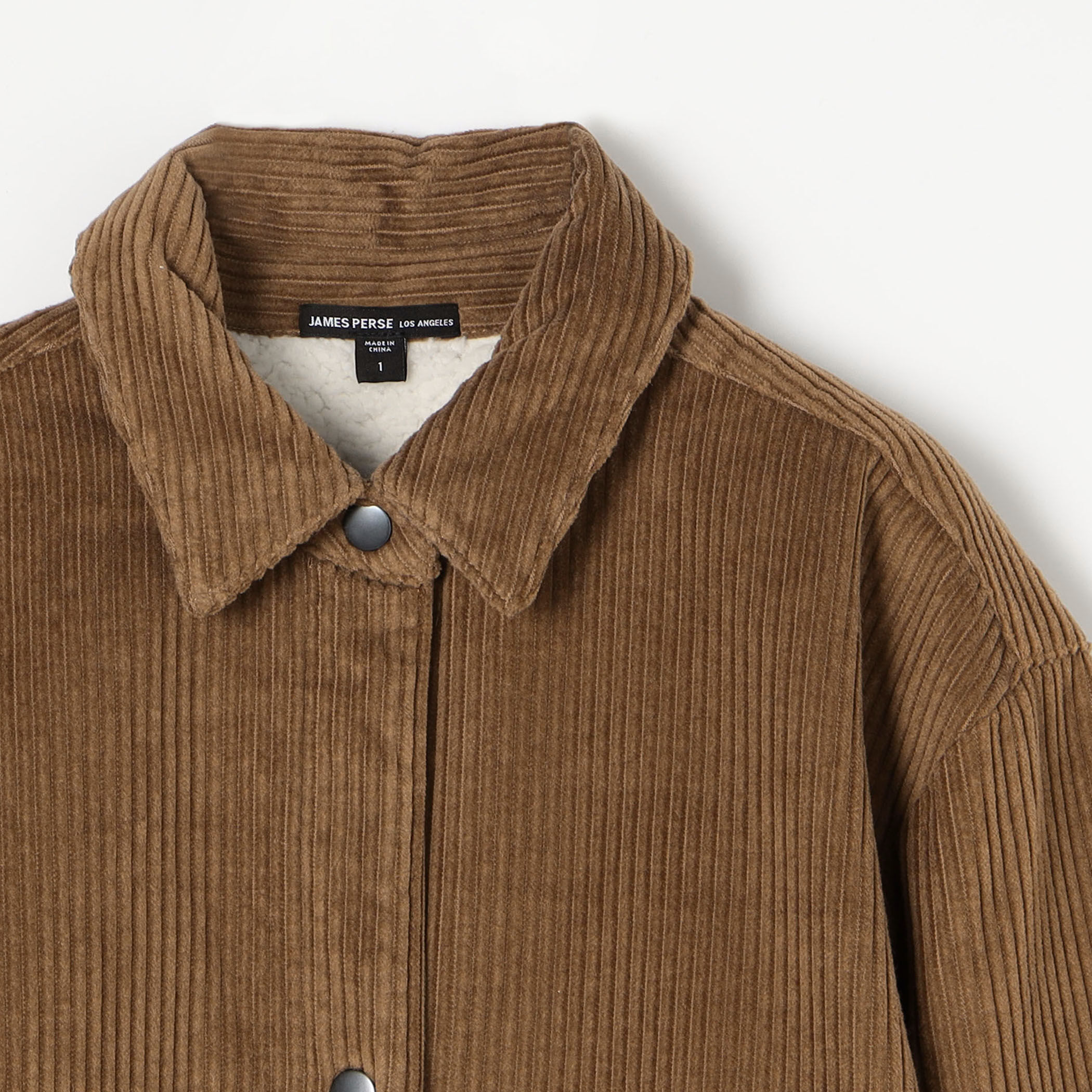 コットンカシミヤコーデュロイ シャツジャケット WJWC2567