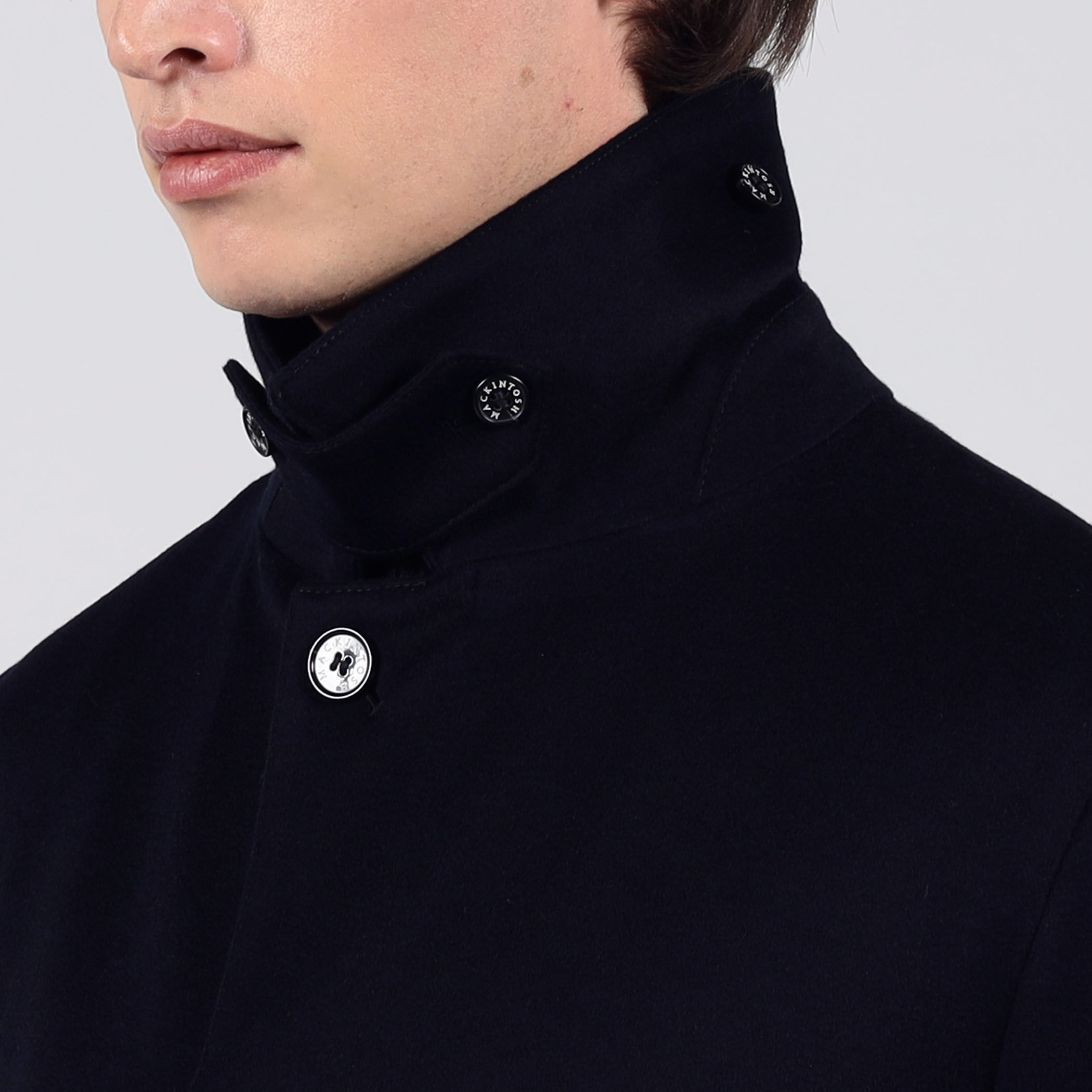 MACKINTOSH DUNKELD ウール ステンカラーコート