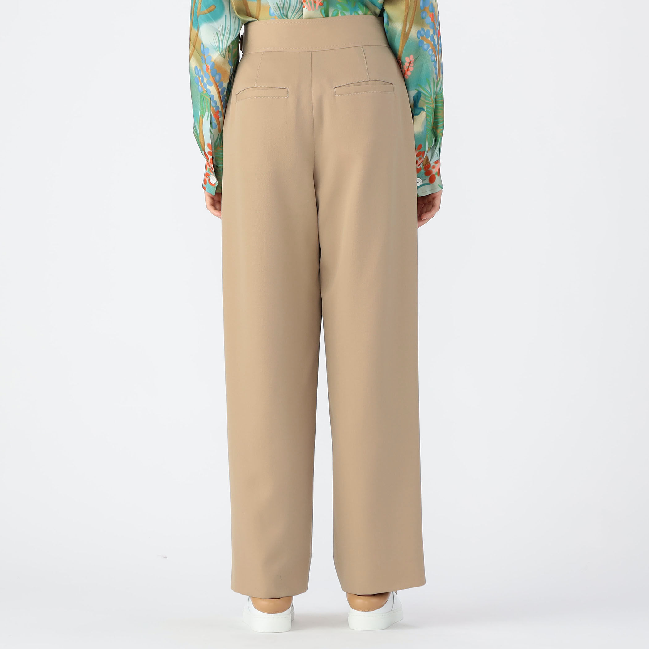 SS25 Dolce & Gabbana◆ウールギャバジン パンツ エンブロイダリー ウールギャバジン パンツブラック | GUCCI公式