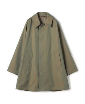 【別注】INVERTERE コットンシルクギャバジン ステンカラーコート