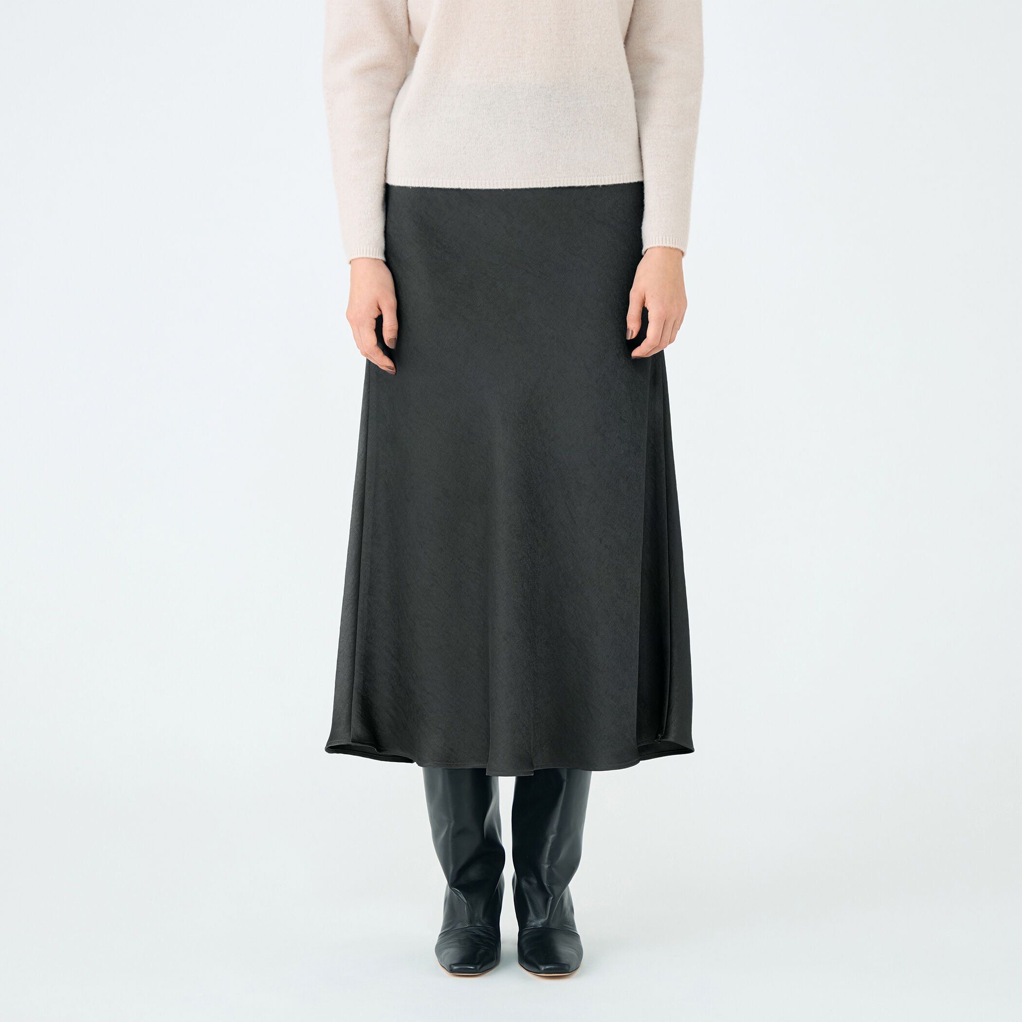 グリッツィーサテン マーメイドスカート｜トゥモローランド 公式通販