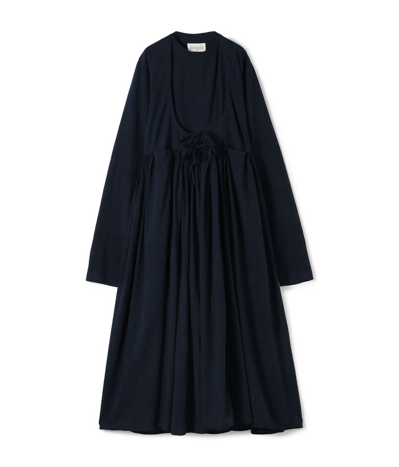 Khadi and Co NAGAR ギャザーワンピース