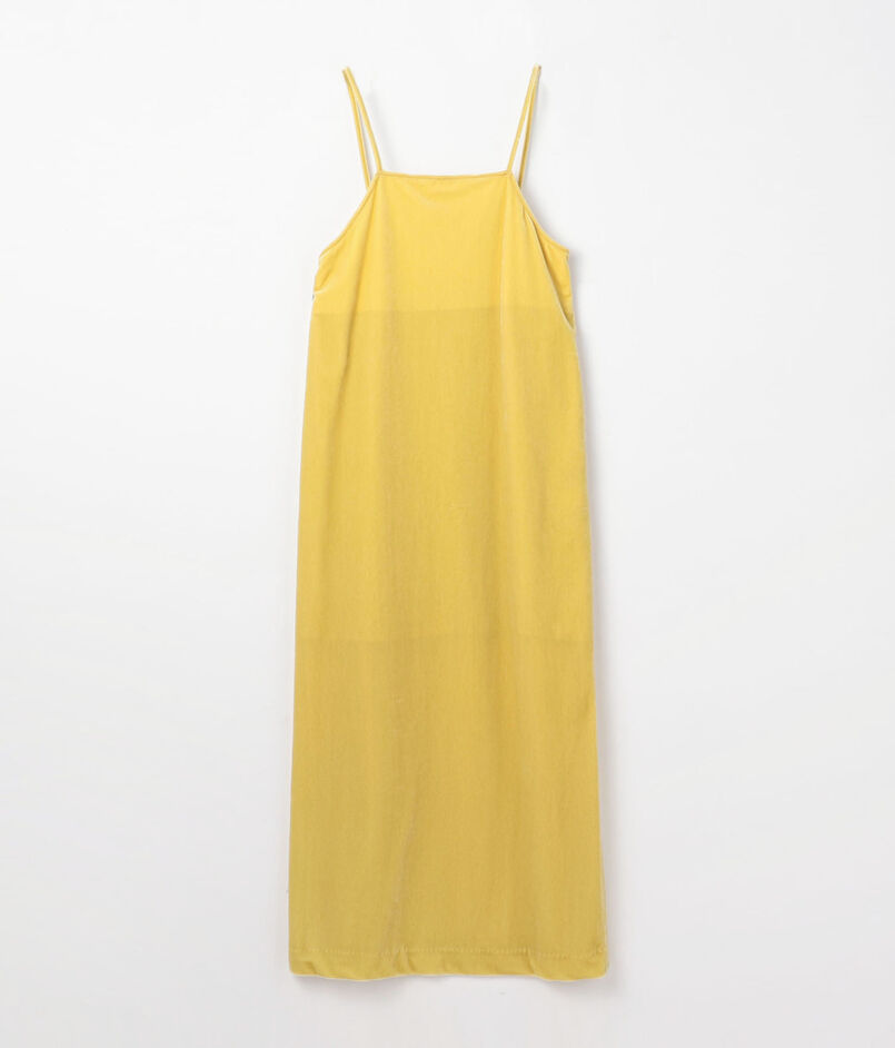 ソフトべロア ストラップワンピース