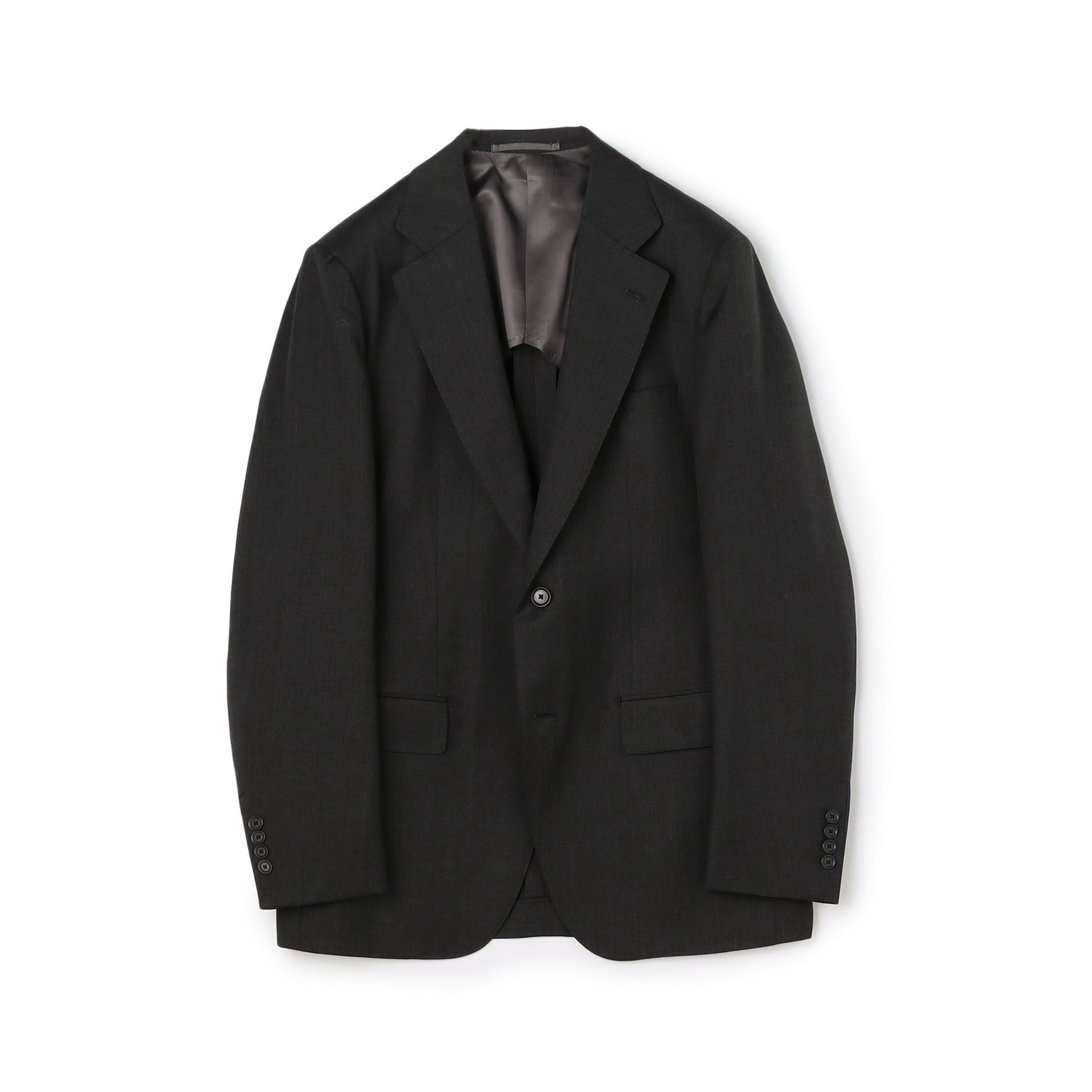 ウールツイル シングルブレステッド2Bジャケット HORIZON TWILL