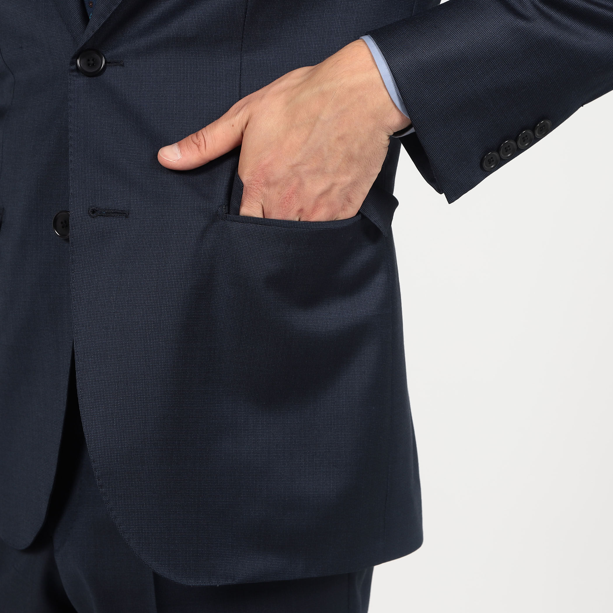 ウール シングルブレステッド 2Bスーツ TROFEO E.Zegna