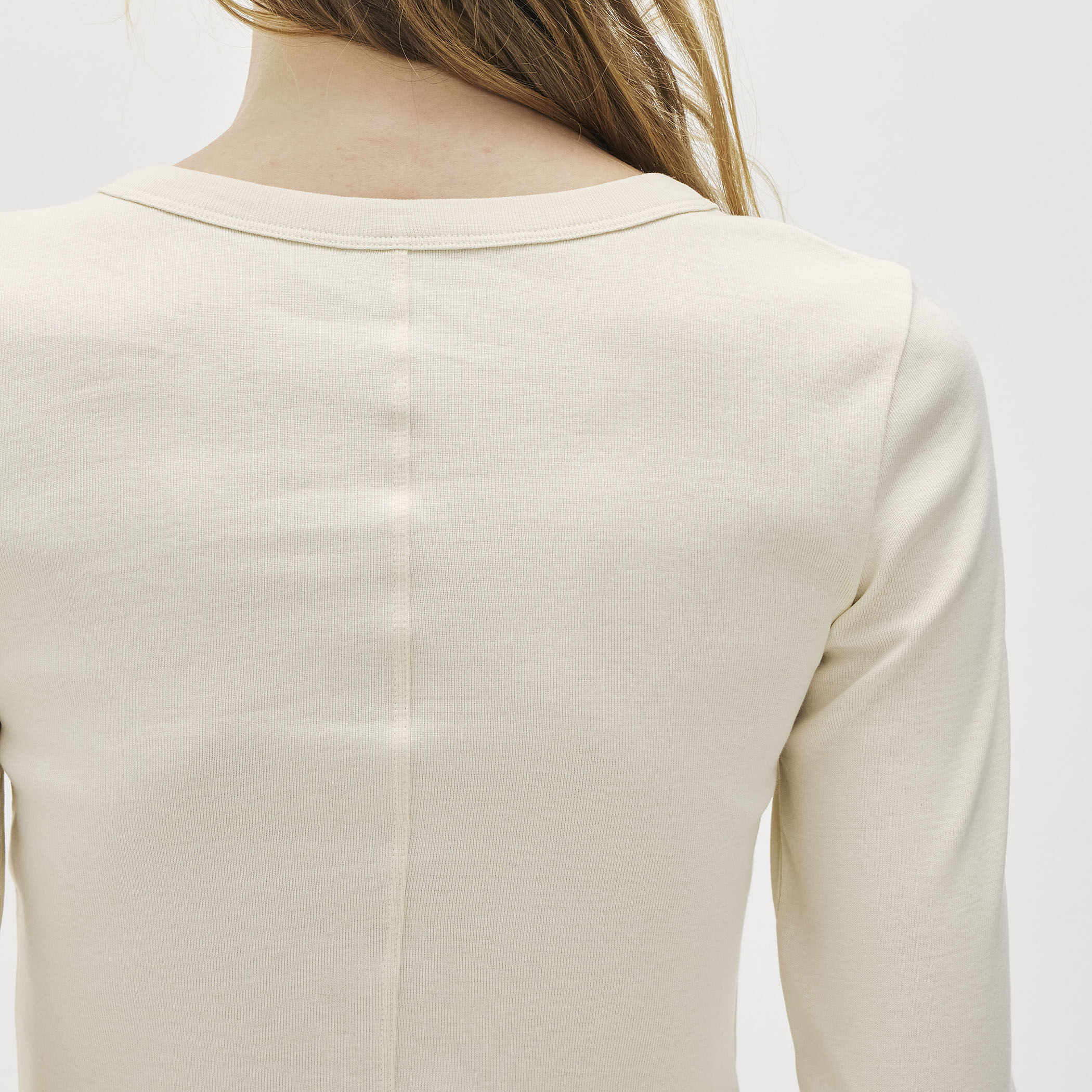 FLORE FLORE MAX TEE コットン ロングスリーブTシャツ