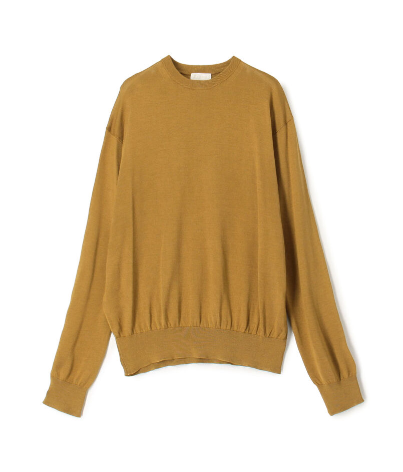 【WEB先行予約】エヴァーシルク クルーネックプルオーバー