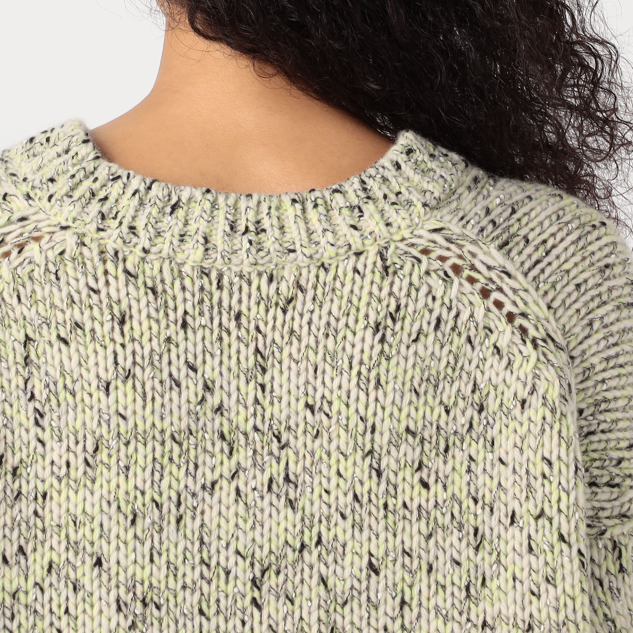 GALERIE VIE セサミメランジ クルーネックプルオーバー セサミメランジ クルーネックプルオーバー｜トゥモローランド 公式通販