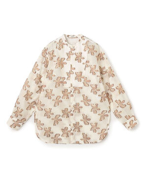 バイカラージャカード ボザムチュニックシャツ