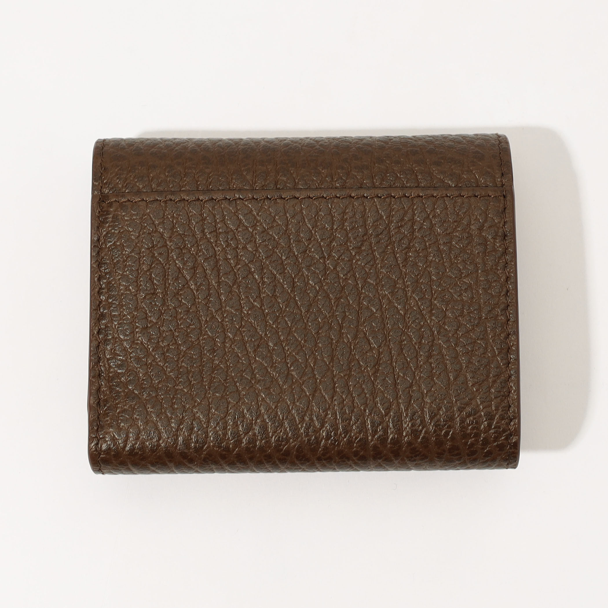 良品✨ メゾンマルジェラ マネークリップ 三つ折り レザー 財布 ブラウン Maison Margiela WALLET CLIP 3 WITH ZIP 三つ折りウォレット