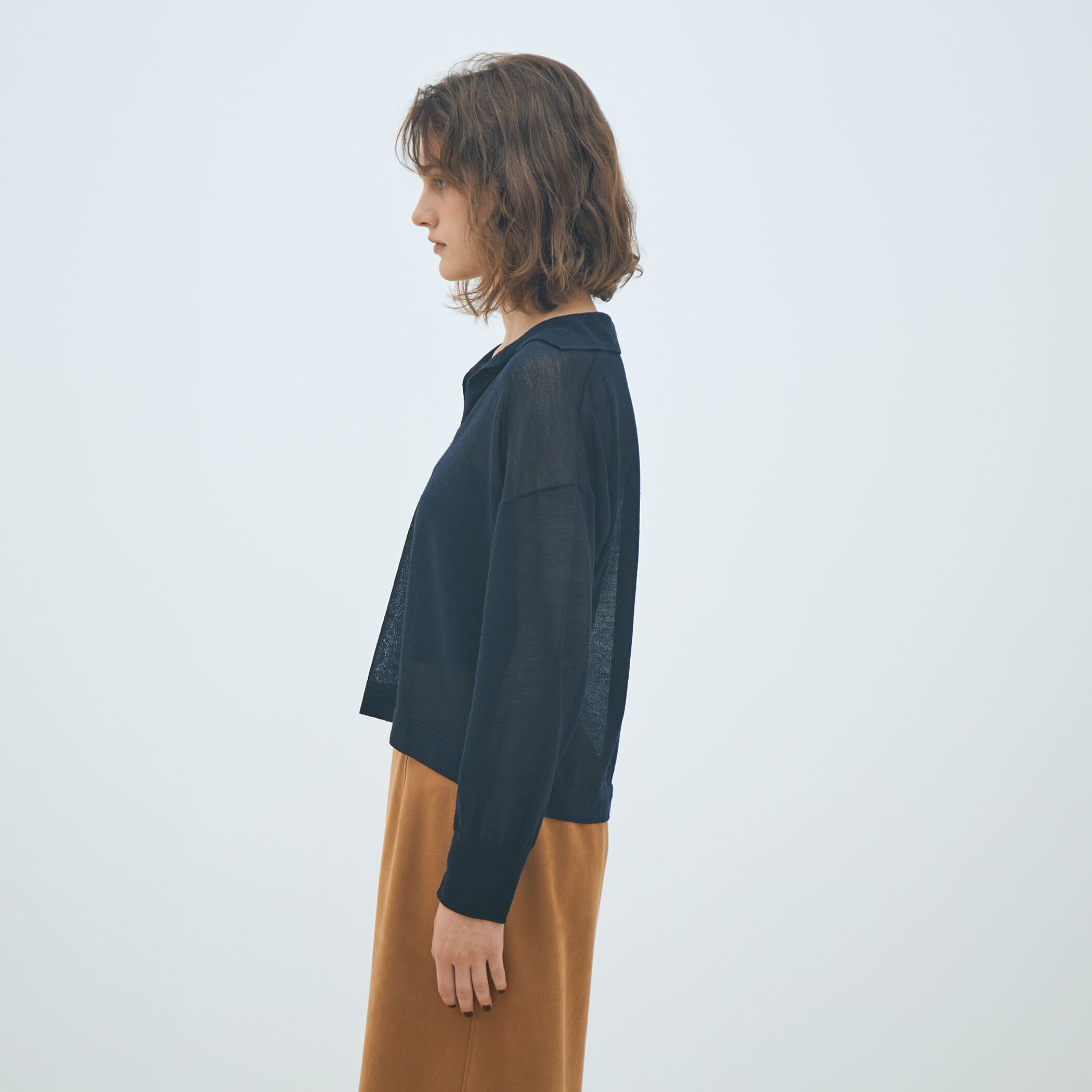 ウールー セール】 Super120'sウールポリエステル 1プリーツイージースラックス