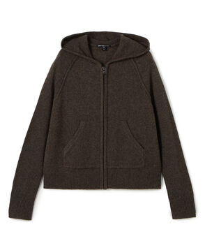 リサイクルカシミヤ ジップアップパーカ WRBC2582