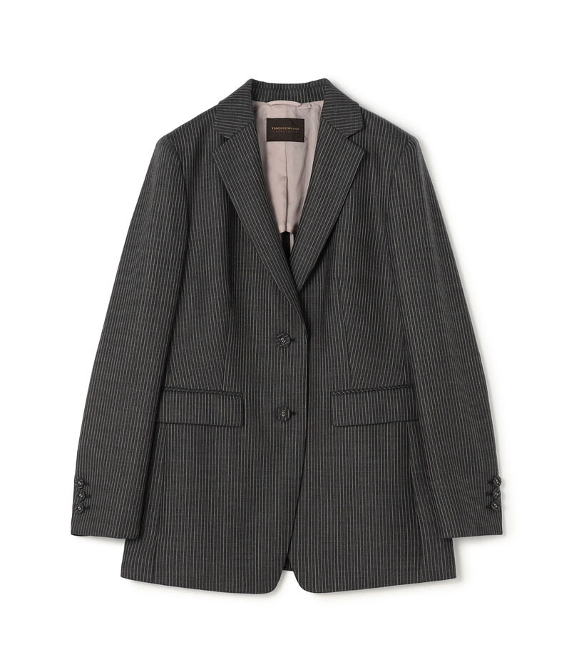 シングルトラックストライプ 2Bテーラードジャケット