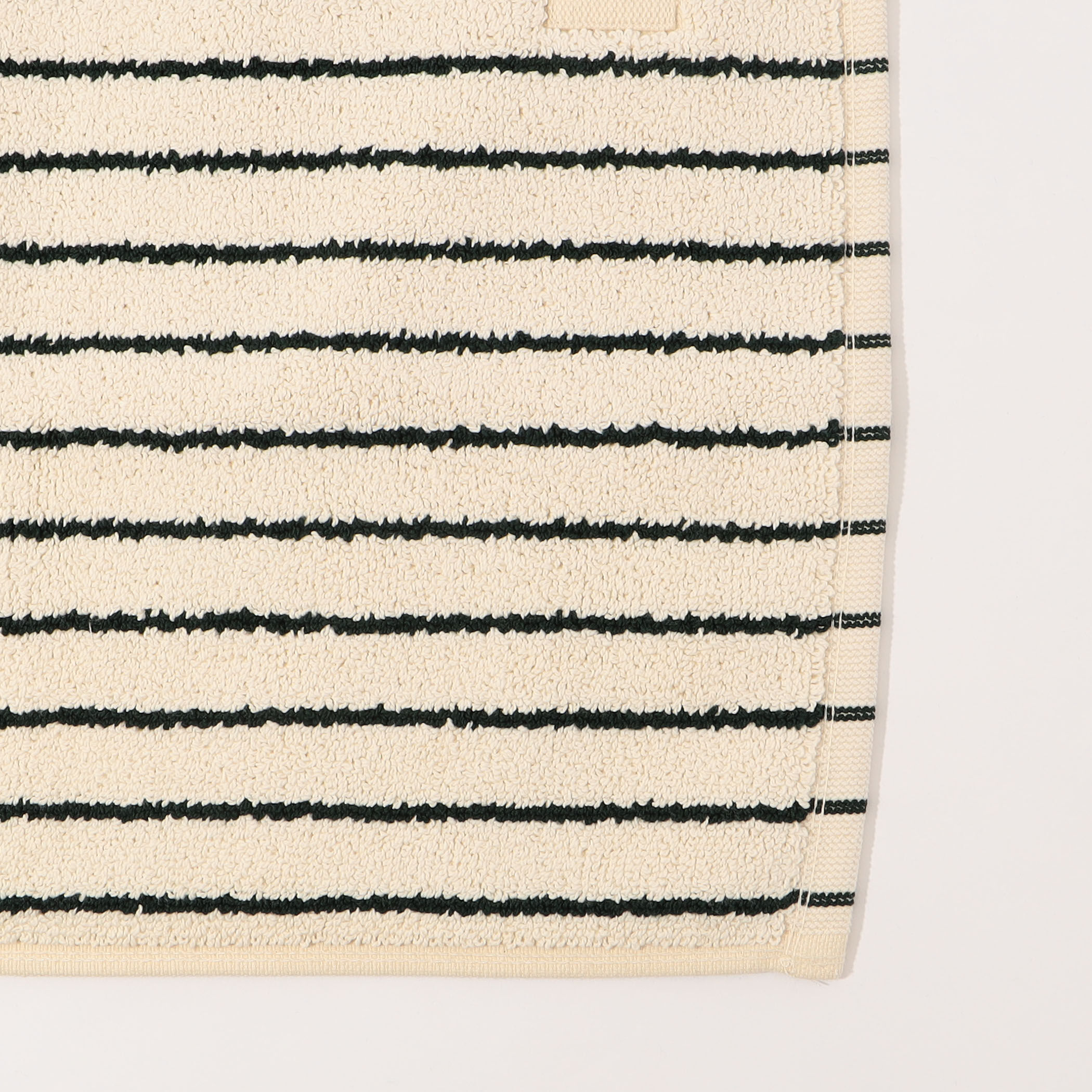 TEKLA オーガニックコットン ストライプバスマット