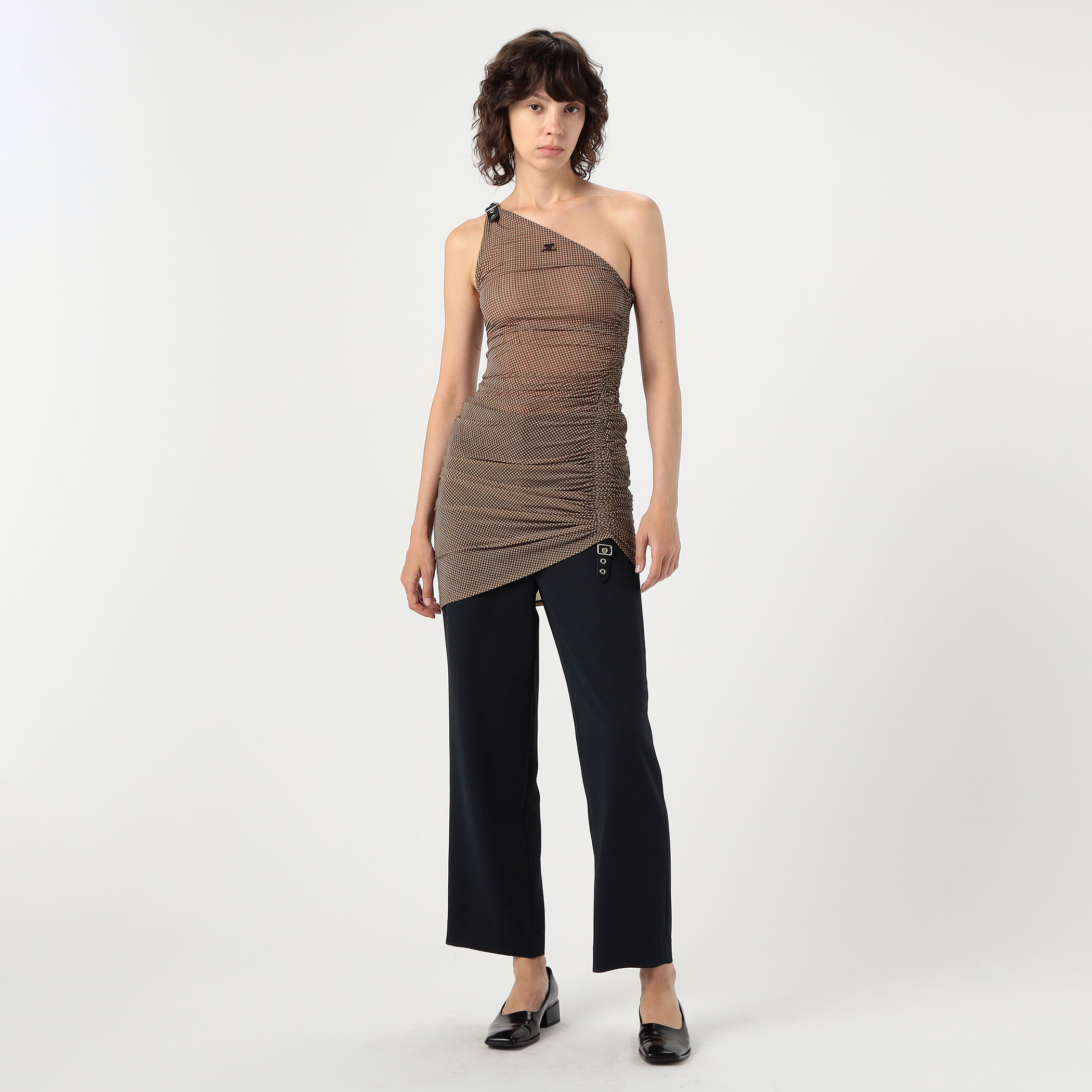 Courreges Long Sleeved Semi-Sheer 2ND SKIN Top women