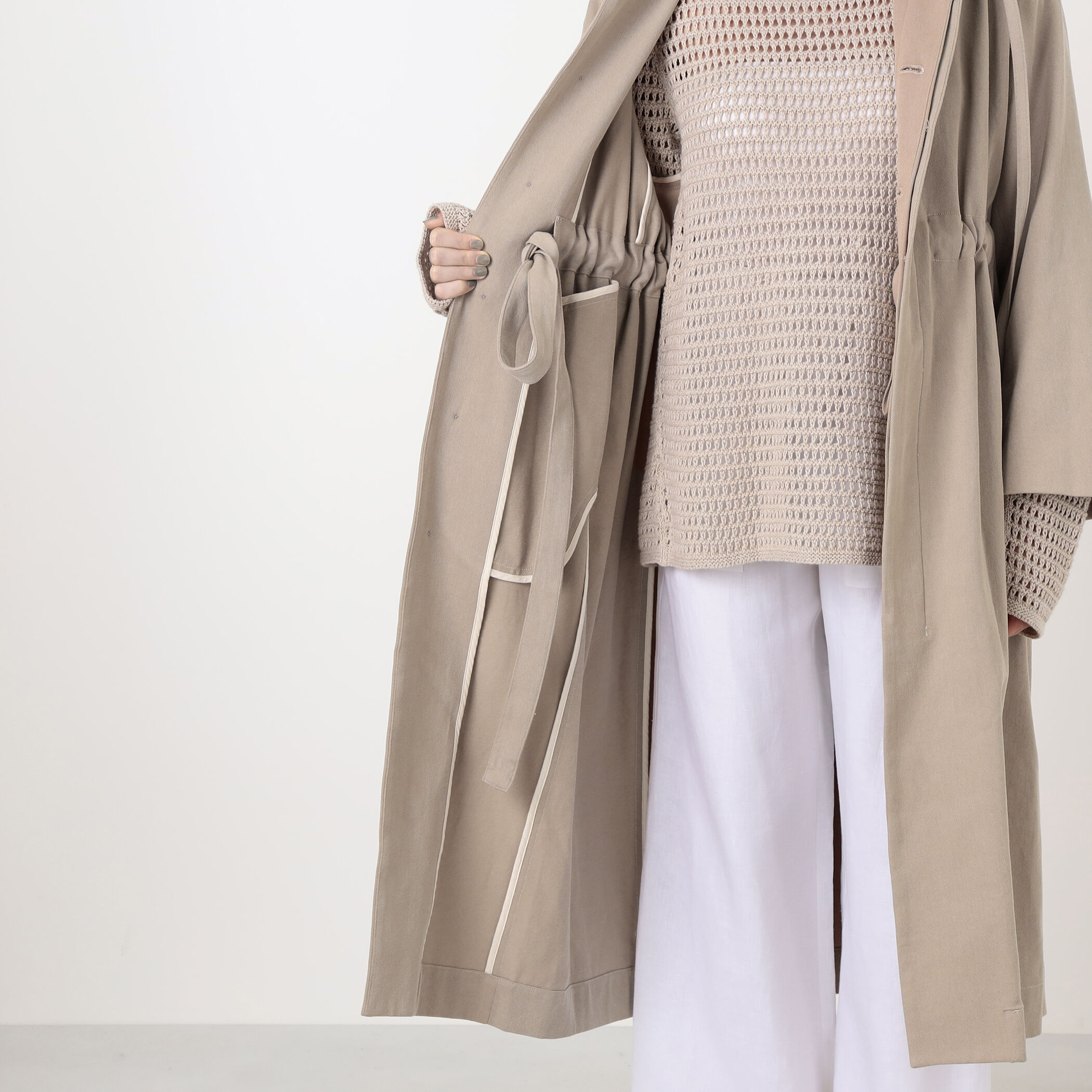 LAUREN MANOOGIAN Hood トレンチコート｜トゥモローランド 公式サイト