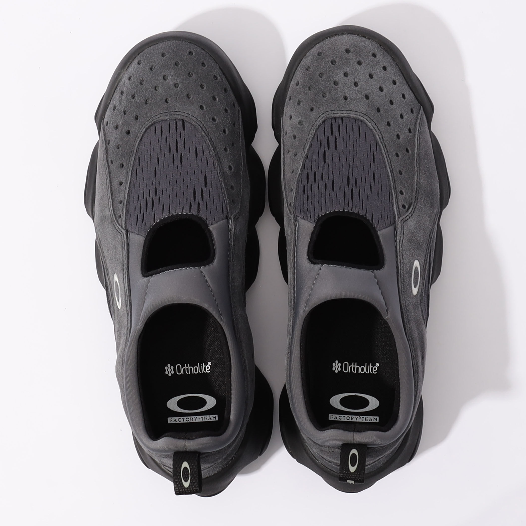 美品 OAKLEY FACTORY TEAM FLESH SANDAL 箱あり Oakley Oakley Factory Team Flesh Sandal - Stone/Olive
