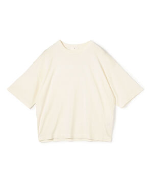 ウォッシャブルシルク ハーフスリーブプルオーバー