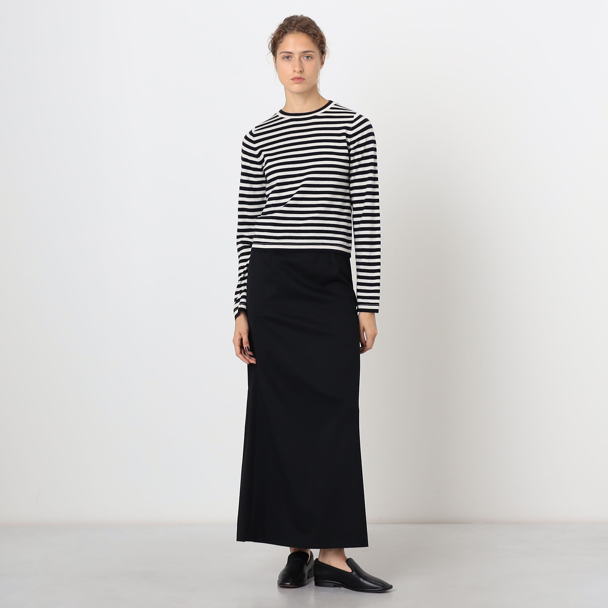 extreme cashmere lisa ロングスリーブ ニットTシャツ