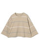 compact sweat wide Pullover