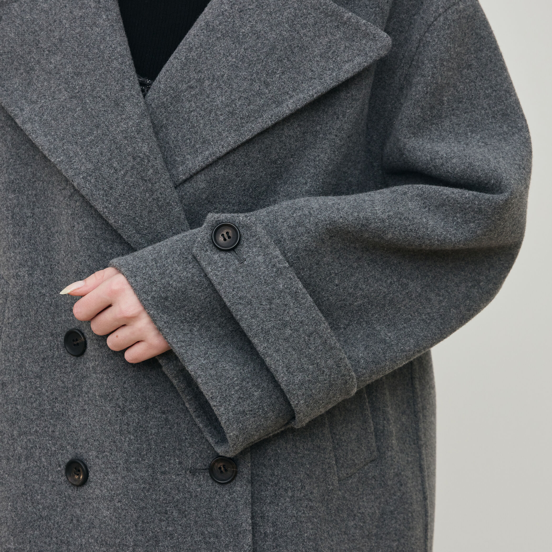 ウールモッサ Pコート｜トゥモローランド 公式通販