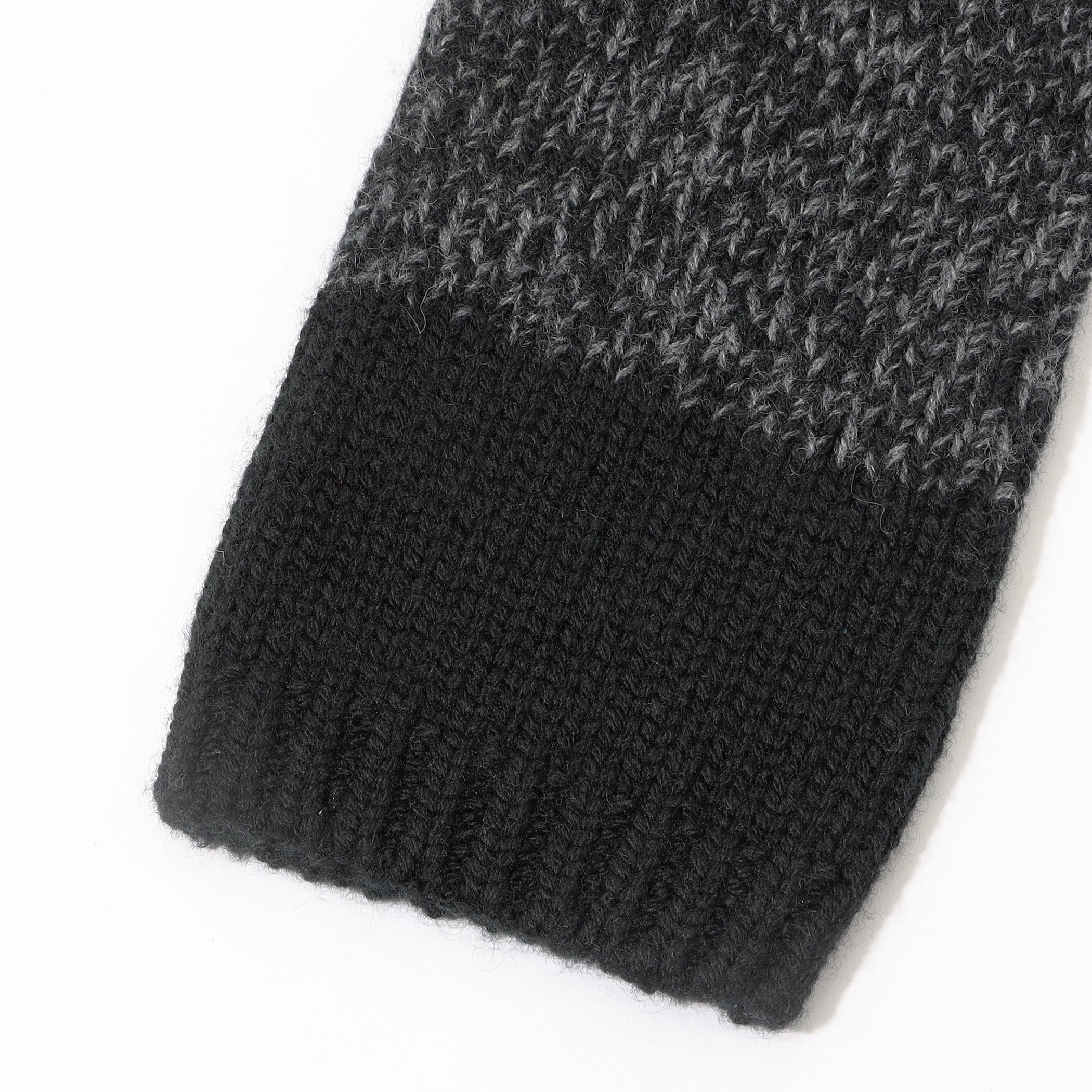 TOMORROWLAND カシミヤ フィンガーレス ニットグローブ ブラック系 TOMORROWLAND カシミヤ フィンガーレス ニットグローブ