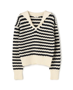 ハイブリットケーブル セーラーカラープルオーバー