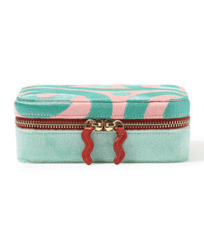 Bea Bongiasca Microsuede and Velou ジュエリーボックス