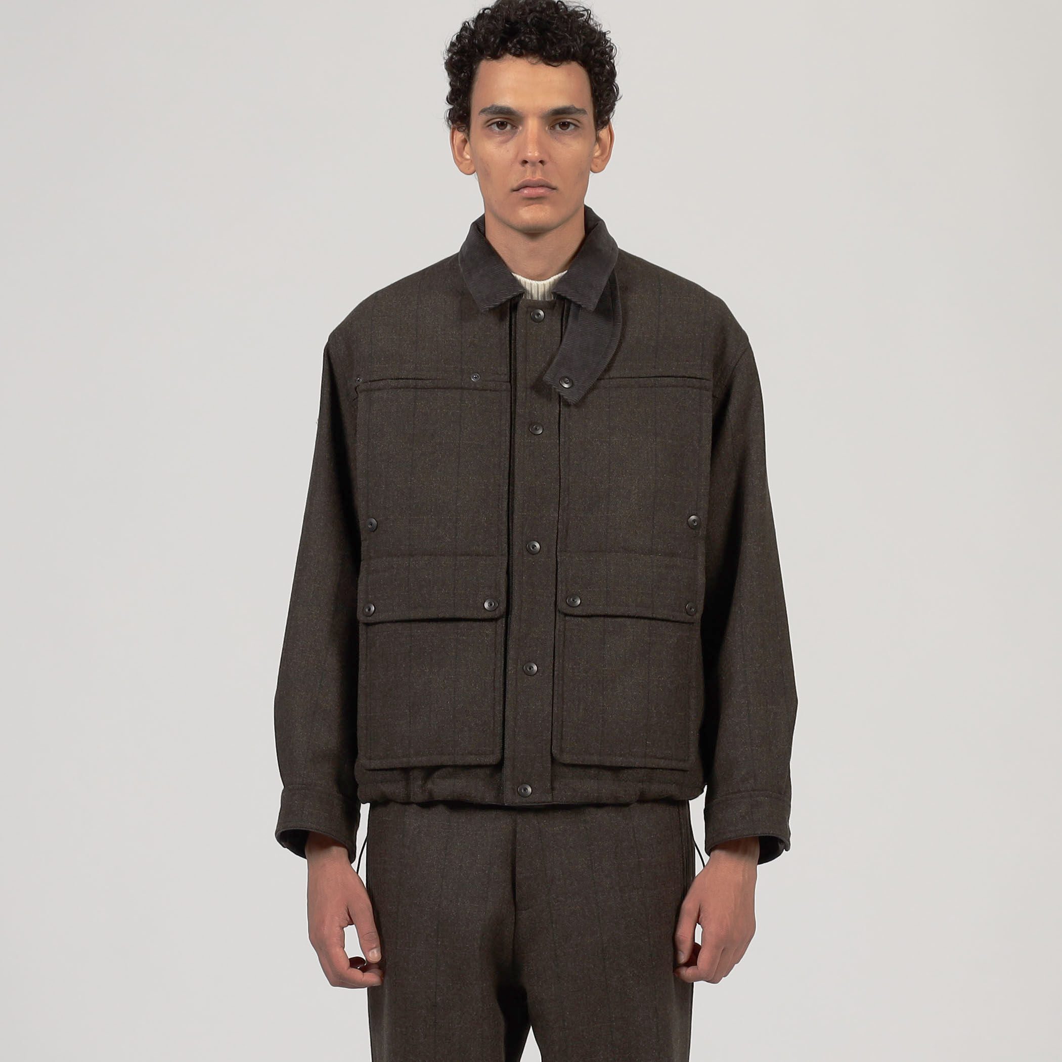 kousui様リクエスト ★TOMORROWLAND ショートブルゾン ウールメルトンストライプ ショートブルゾン｜トゥモローランド 公式通販