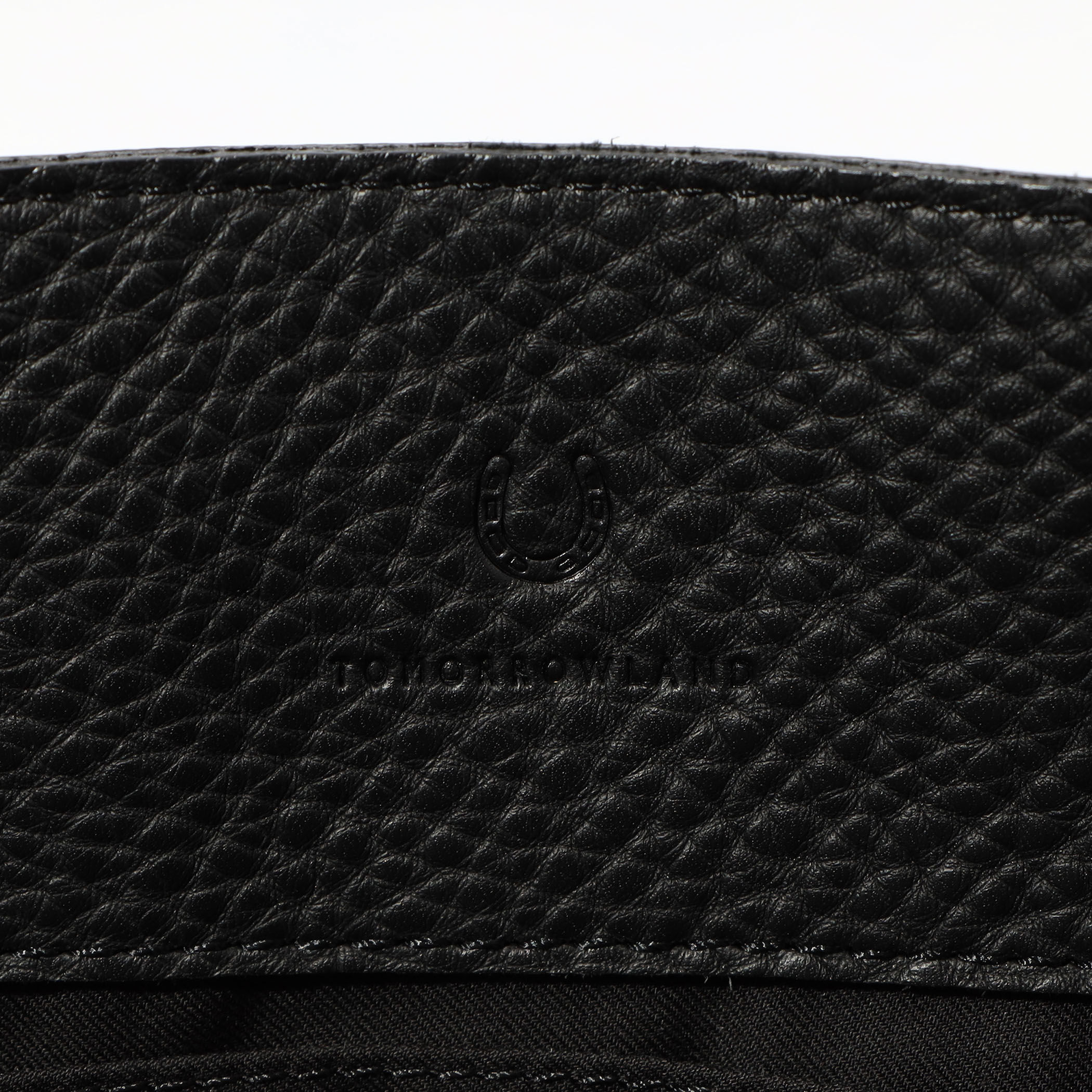 【美品】A/アー　TOMORROWLAND別注　シュリンクレザートートバッグ　黒 別注】A シュリンクレザー トートバッグ（トートバッグ