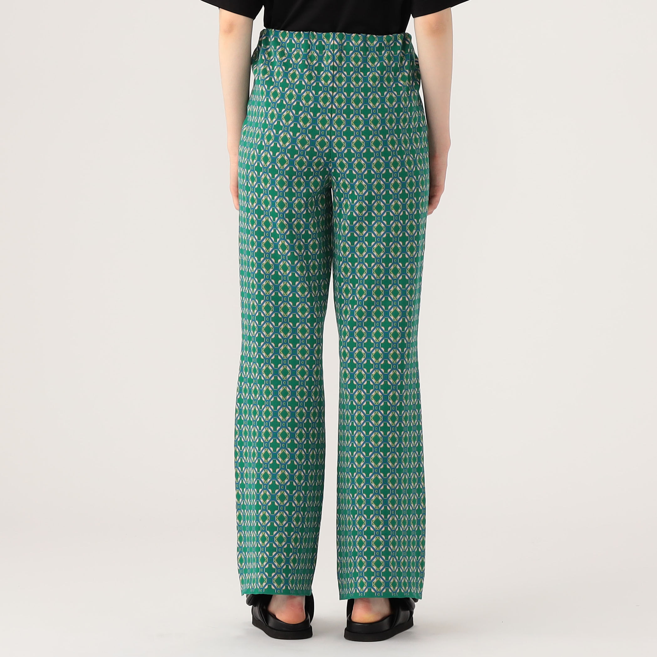 クロスタイルジャカード ニットパンツ｜トゥモローランド 公式通販