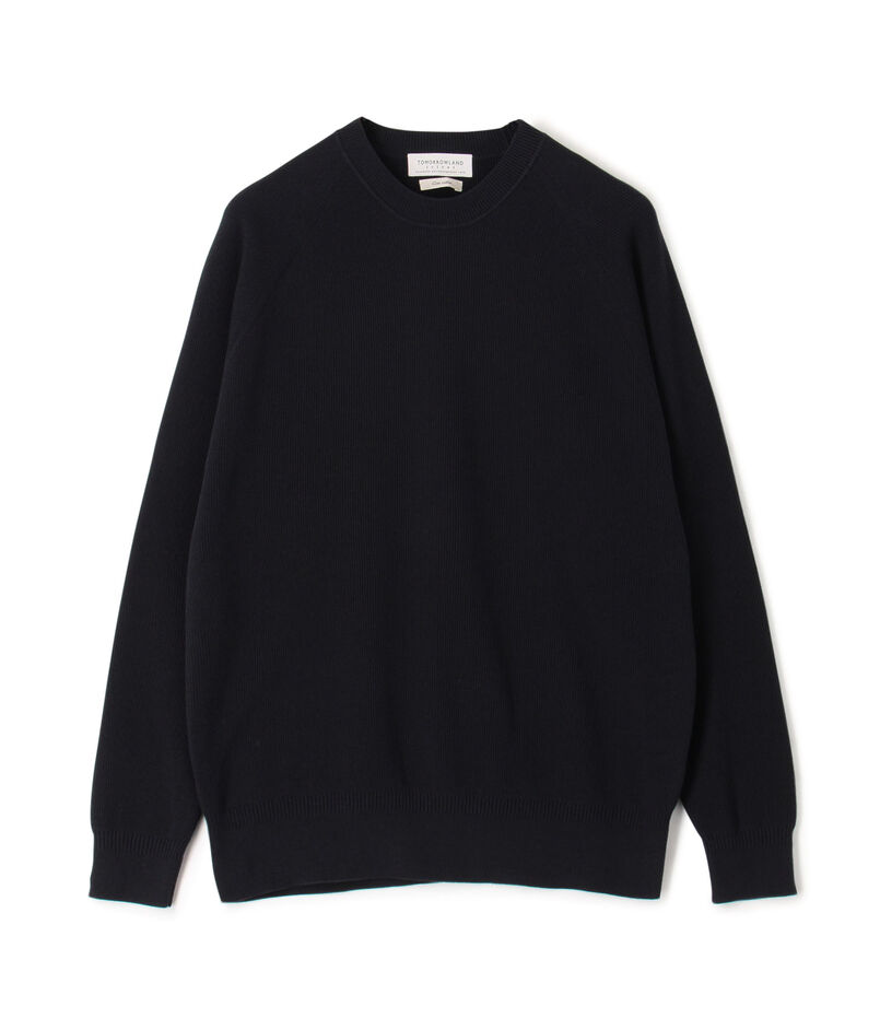 ■TOMORROWLAND tricot コットンポリエステル クルーネックニット