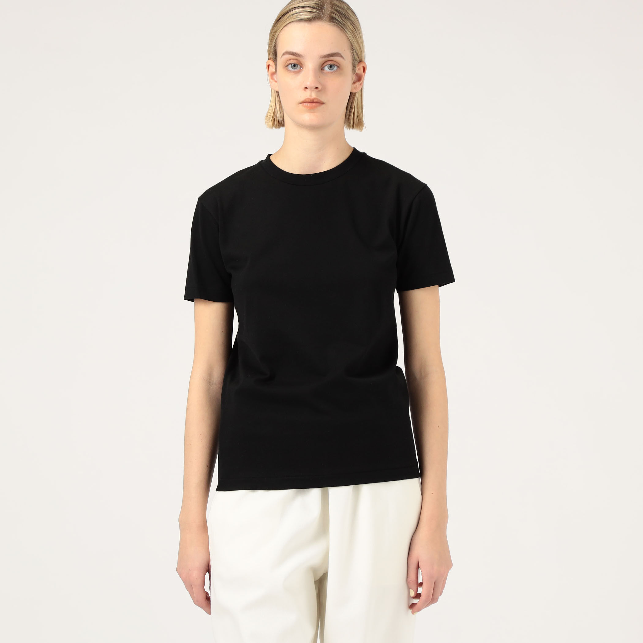 ピマコットン ハーフスリーブトップス｜トゥモローランド 公式通販