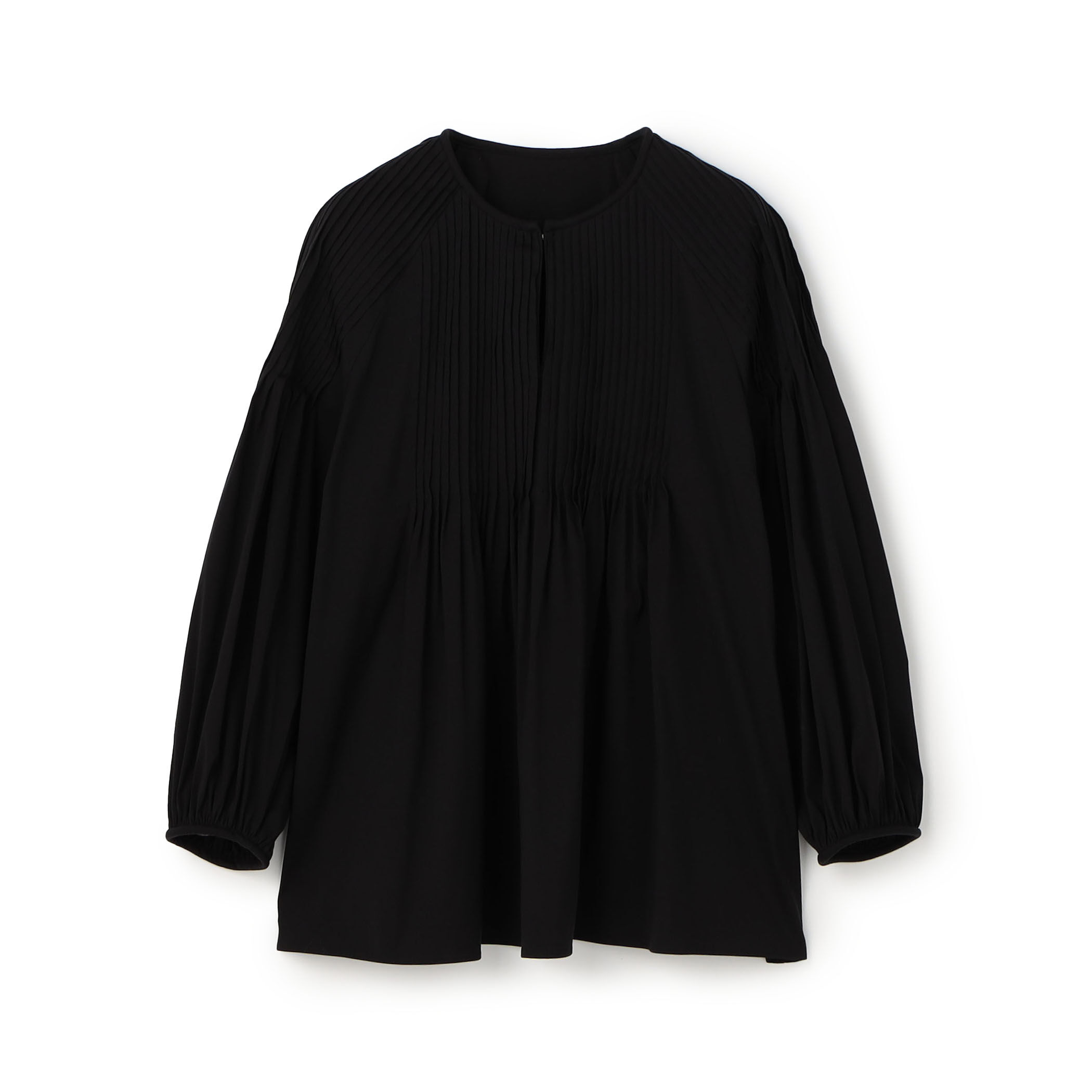 ハイパワーストレッチブロード ピンタックブラウス