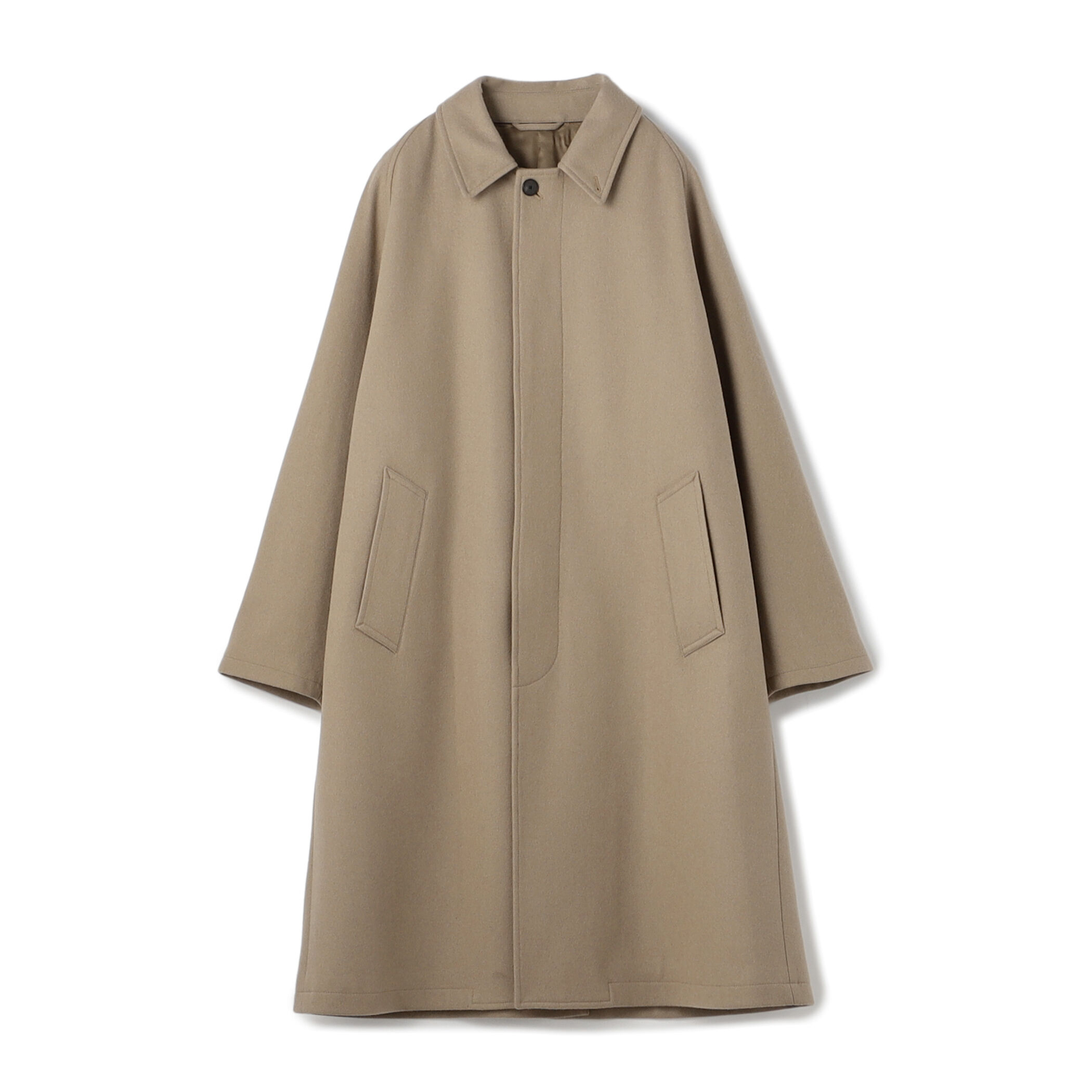 ウールナイロン バルカラーコート｜トゥモローランド 公式通販