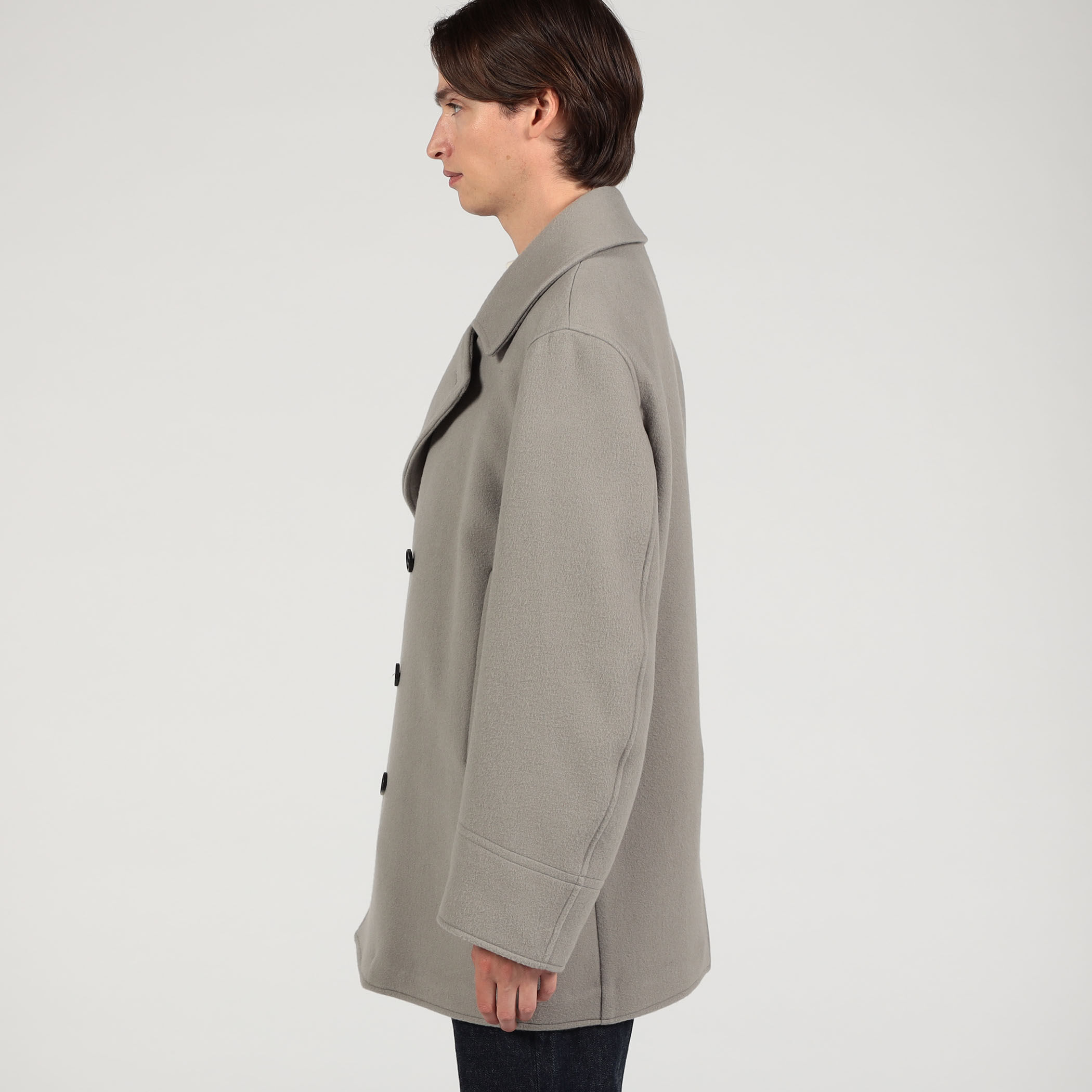 ○The CLASIK PEA COAT カシミヤメルトン ピーコート Joshua