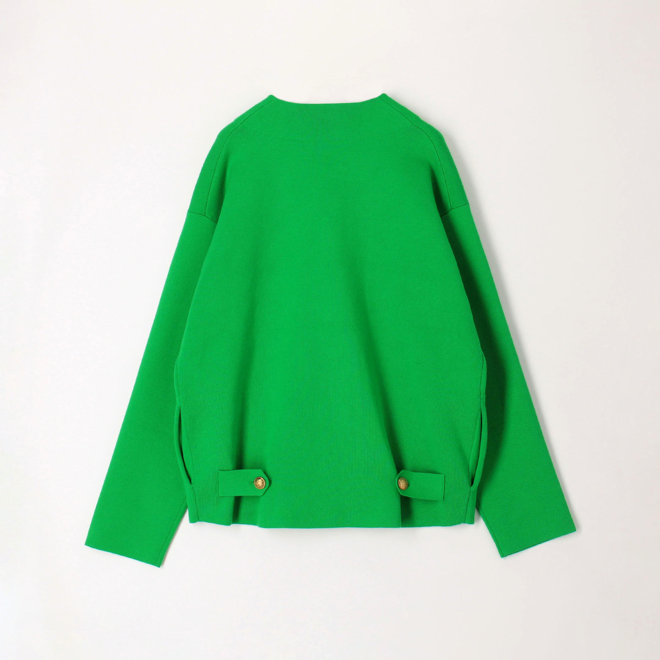 コットンカシミヤ ハイVネックカーディガン｜トゥモローランド 公式通販