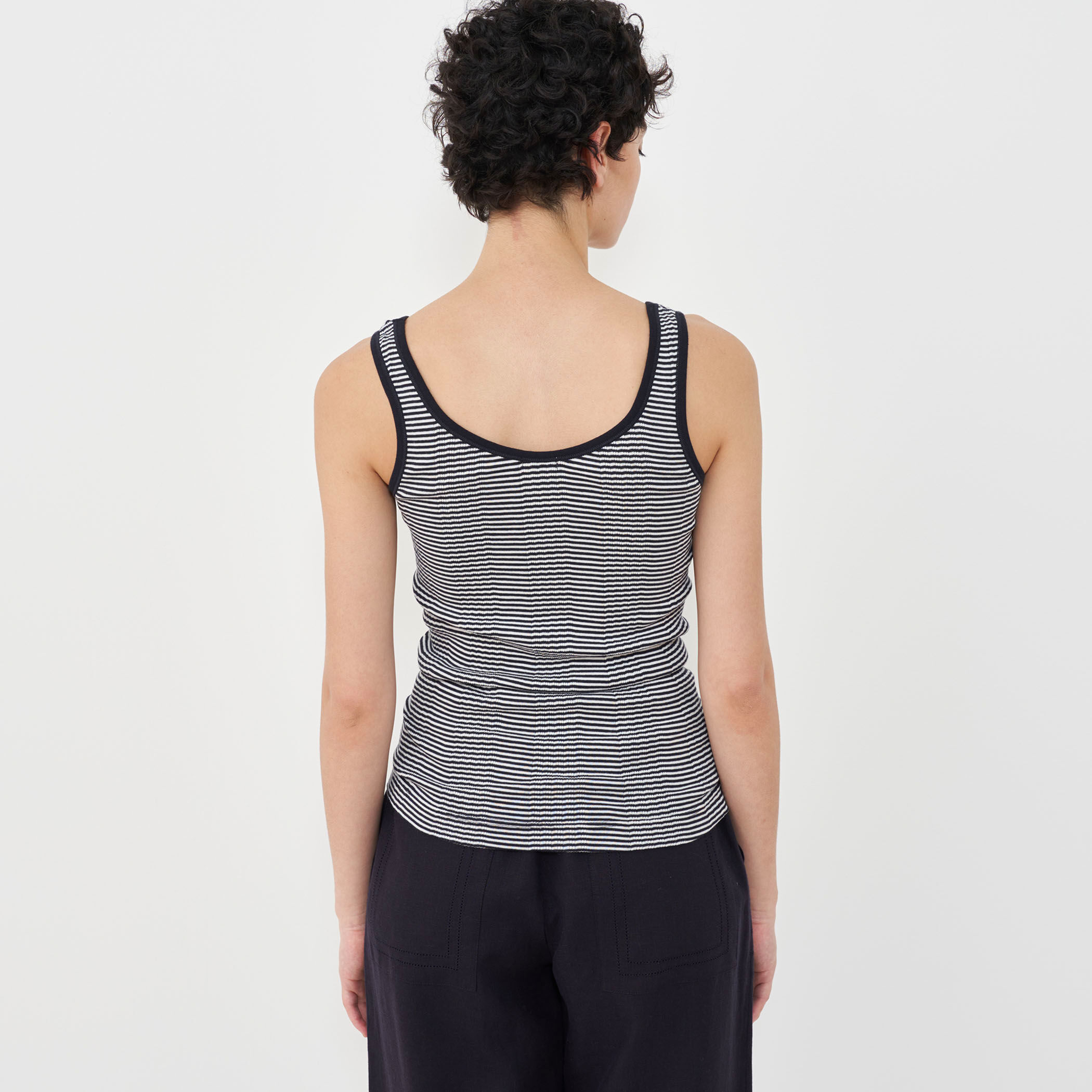 コットンランダムリブ タンクトップ｜トゥモローランド 公式通販