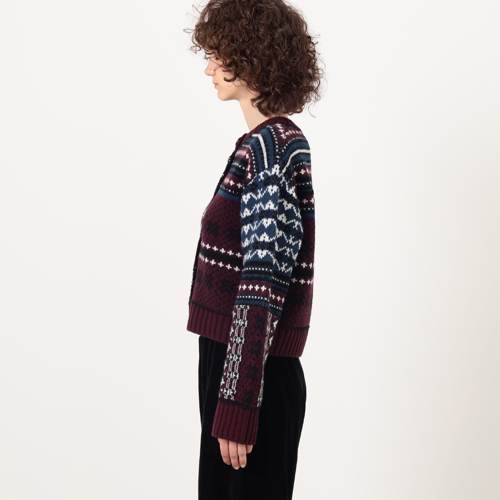 SEA NEW YORK LINEA FAIR ISLE フェアアイル カーディガン