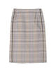 トゥーサイドチェック タイトスカート