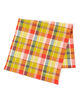 TOMORROWLAND コットンリネン チェックハンカチ